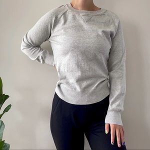 GAP Long Sleeve Sweater Heather Grey Size Small